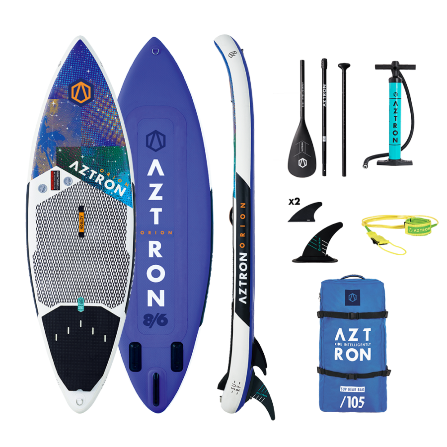 Сапборд Aztron Orion 8'6" x 29" AS-505D — надувна дошка для САП серфінгу, sup board