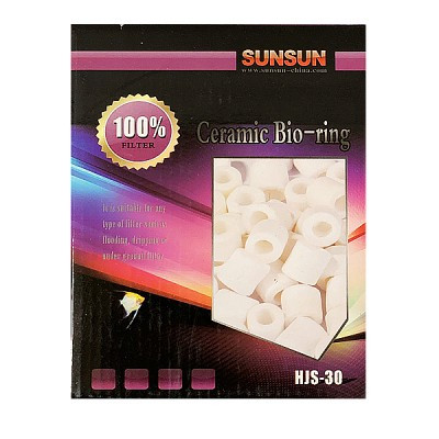Наповнювач для фільтрів, керамічні кільця, SunSun HJS-30
