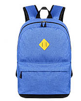 Місткий тканинний рюкзак з ущільненим дном для школи, фото 2