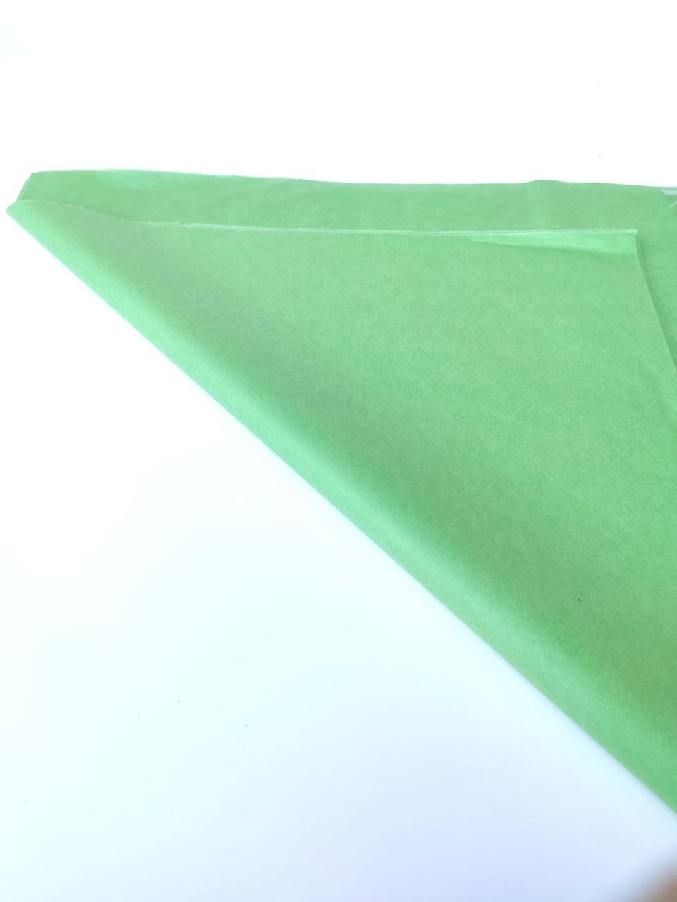 Папір тиш'ю світло зелений, 50*75, 10 шт.