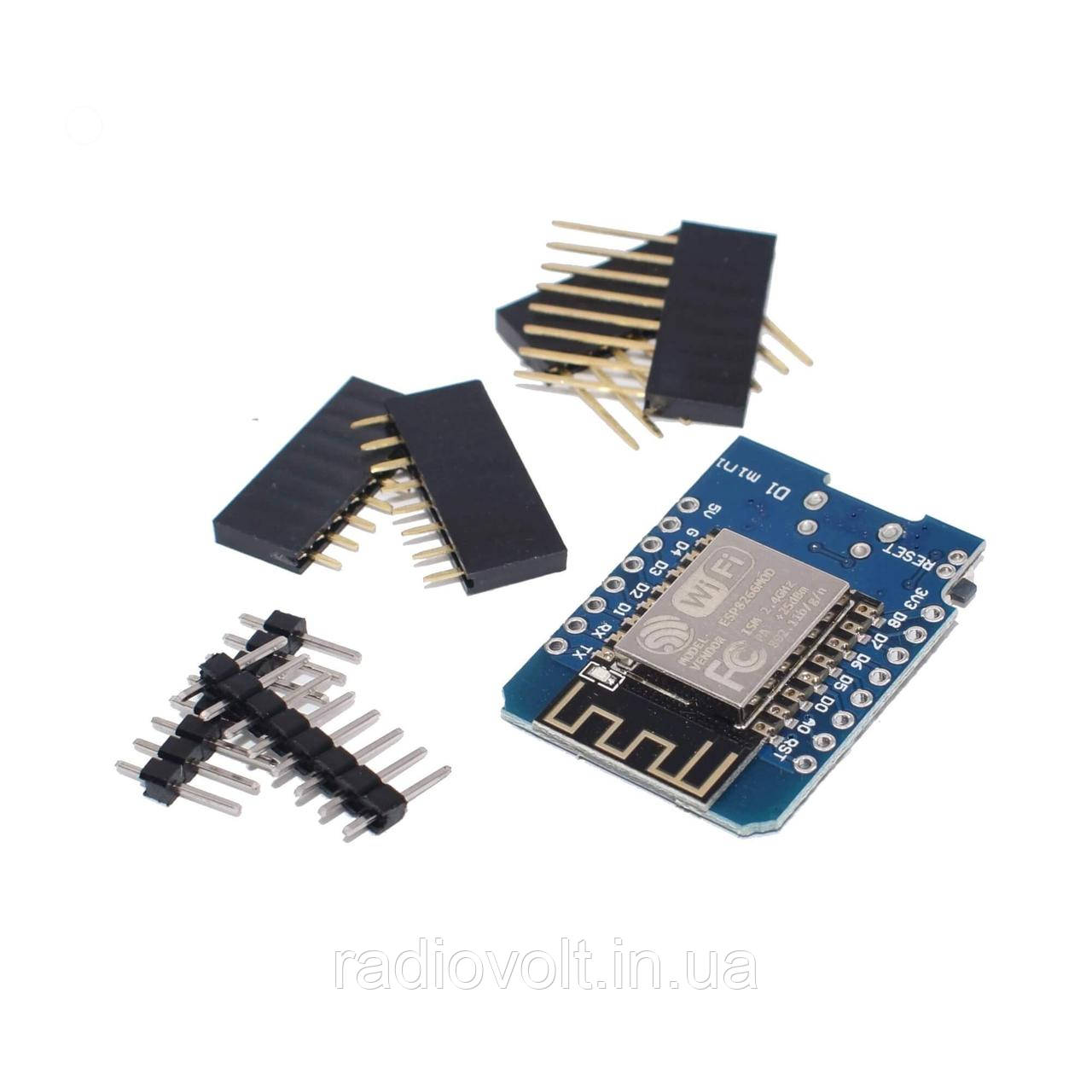 WI-FI модуль WeMos D1 mini, ESP8266, CH340