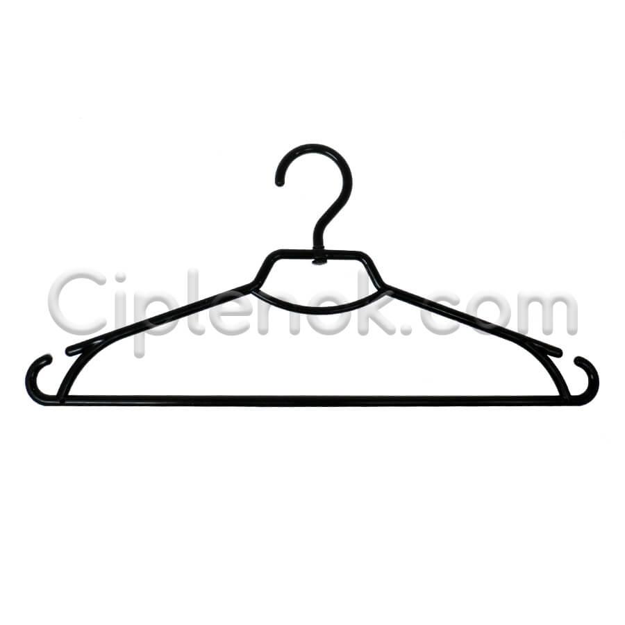 Вішалка для одягу пластмасова поворотна (набір 10 шт.)