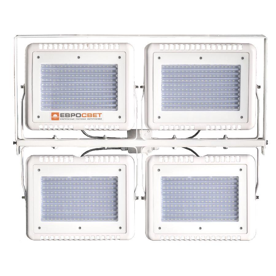 Прожектор світлодіодний Евросвет 400 Вт 6400 К EV-400-01 FLASH 36000Лм модульний, фото 1