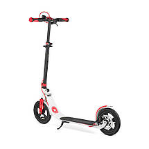 Самокат міський для дітей та дорослих Blade Sport Air Cross Disk 230 навантаження 130 кг вага 5,2 кг біло-червоний, фото 4