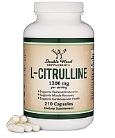 Double Wood L-Citrulline / Л Цитрулін амінокислота 210 капсул