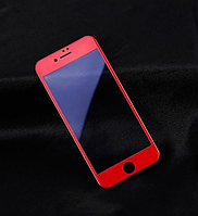 Защитное стекло Remax 0.26mm Gener Anti UV 3D iPhone 7/8 Red
