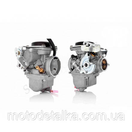 Карбюратор CG200, CB200, ZUBR GN200 під подвійний трос із прискорювальною мембраною