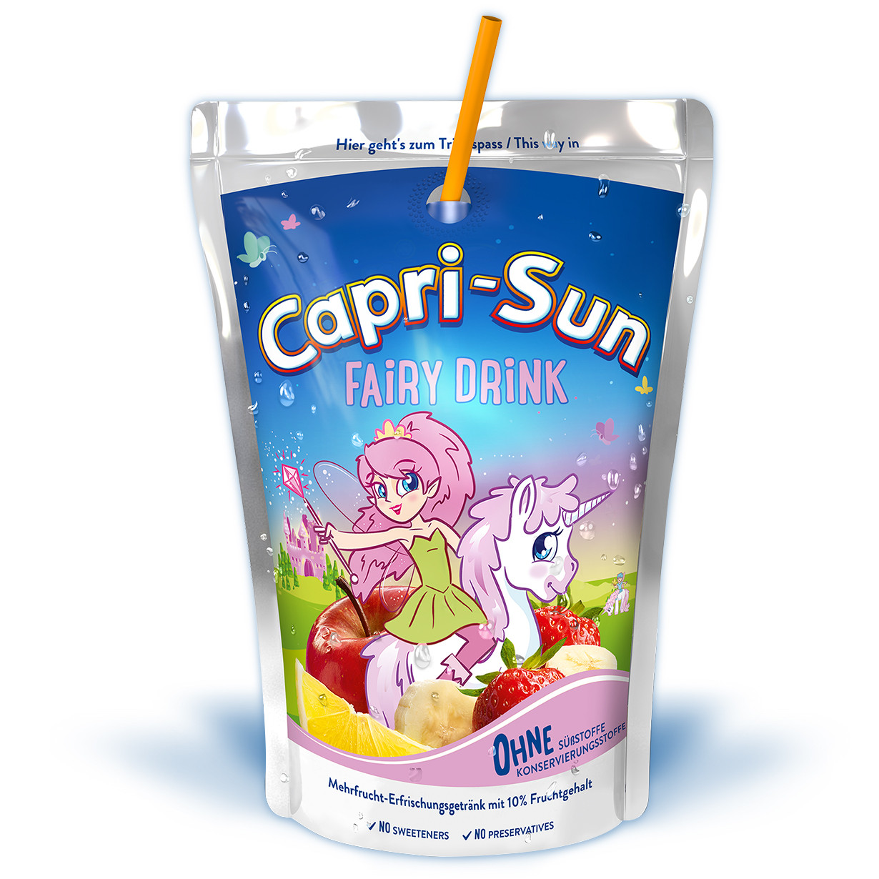 Сік Capri-Sun Fairy Drink казковий напій, 200 мл, 40шт/ящ