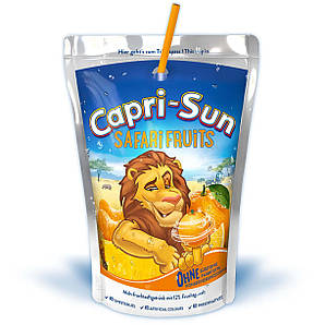 Напій CAPRI-SUN Safari Fruits 0,2 л 10шт/уп, 40шт/ящ