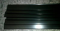 Профиль ценовой черный 1000 мм DBR39 (ценникодержатели для стеллажа, ценовая планка черная)