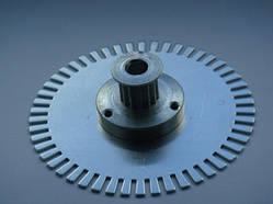 Колесо (шестерня) крильчатка зі шківом для голів BEAM200, BEAM230, SHARPY