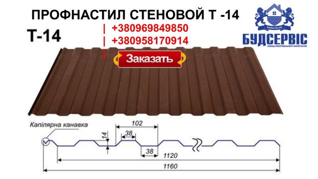 Стеновой профнастил Будсервис-ИФ