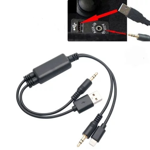 КАБЕЛЬ USB, AUX IOS інтерфейс BMW iDRIVE MINI, фото 1