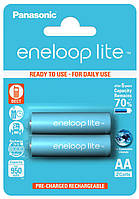 Аккумулятор Panasonic Eneloop Lite BK-3LCCE/2BE, AA/(L)R6, 950mAh, LSD Ni-MH, блистер 2шт