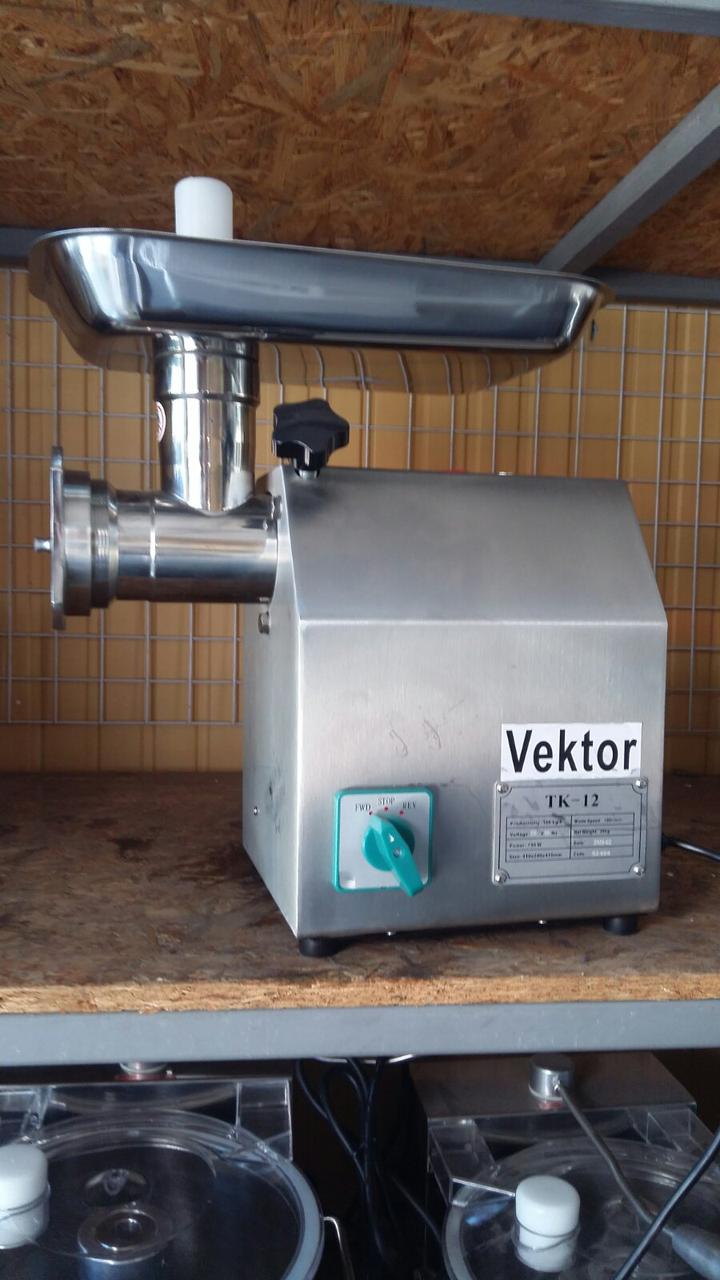 М'ясорубка промислова Vektor-TK12 150 кг/год (Реверс)