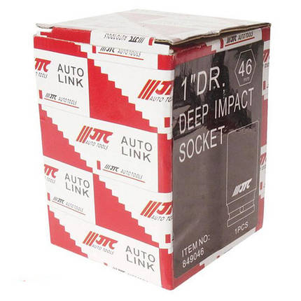 Голівка ударна глибока 46мм 6г.1" 849046 JTC, фото 3