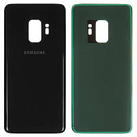 Задняя панель корпуса (крышка аккумулятора) для Samsung Galaxy S9 G960, оригинал Черный - Midnight Black