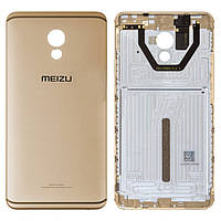 Задняя панель корпуса (крышка аккумулятора) для Meizu Pro 6 Plus Золотистый
