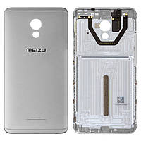 Задняя панель корпуса (крышка аккумулятора) для Meizu Pro 6 Plus Серебристый