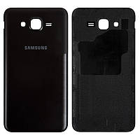 Задняя панель корпуса (крышка аккумулятора) для Samsung Galaxy J7 (2015) J700H/DS Черный