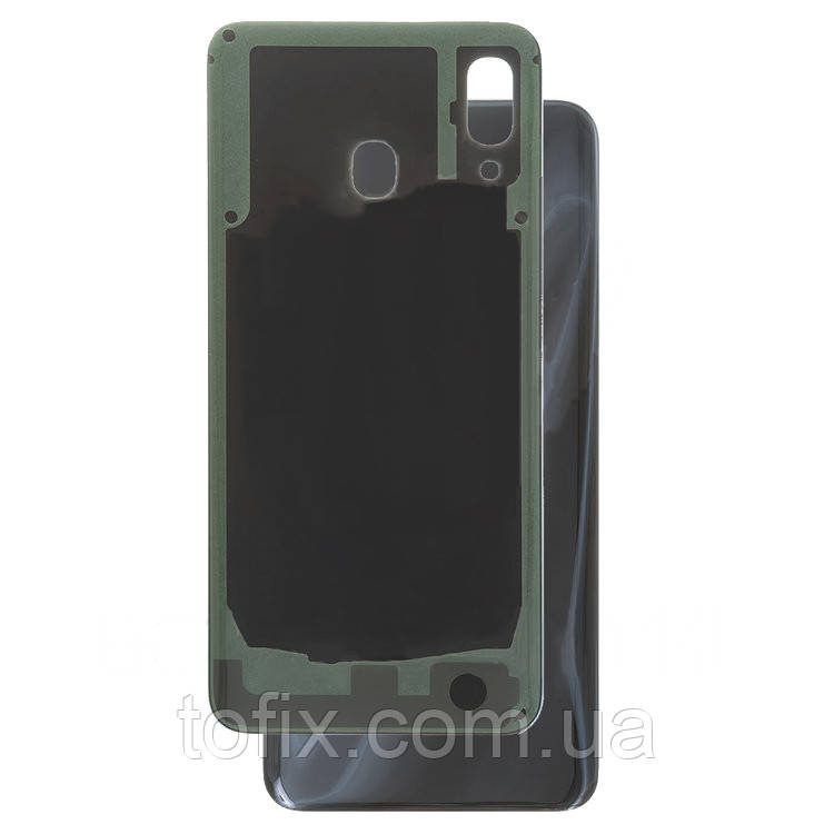Задня панель корпусу (кришка акумулятора) для Samsung Galaxy A30 A305F/DS, оригінал Чорний