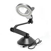 Лупа настільна Yihua 728 Led 90 мм, з LED-підсвіткою