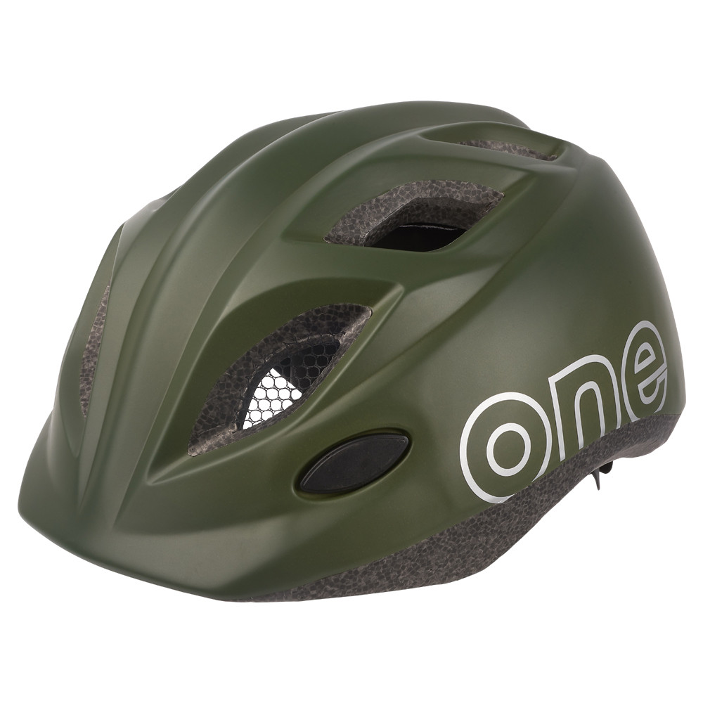 Велошолом шолом для велосипеда дитячий Bobike One Plus / Olive Green / XS (46/53)