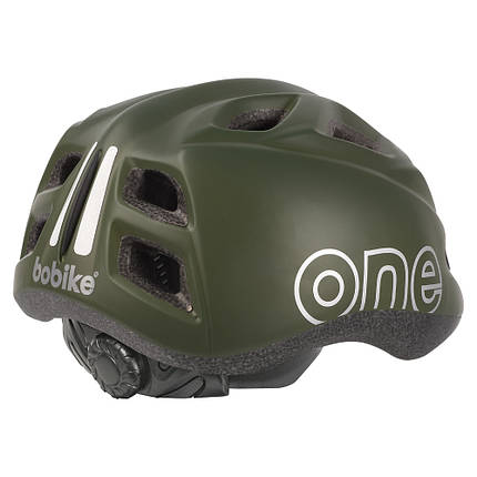 Велошолом шолом для велосипеда дитячий Bobike One Plus / Olive Green / XS (46/53), фото 2