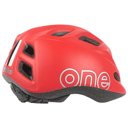 Велошолом шолом для велосипеда дитячий Bobike One Plus / Strawberry Red / XS (46/53), фото 3
