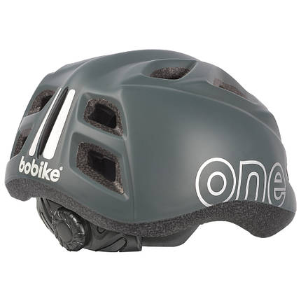 Велошолом шолом для велосипеда дитячий Bobike One Plus / Urban Grey / S (52/56), фото 2