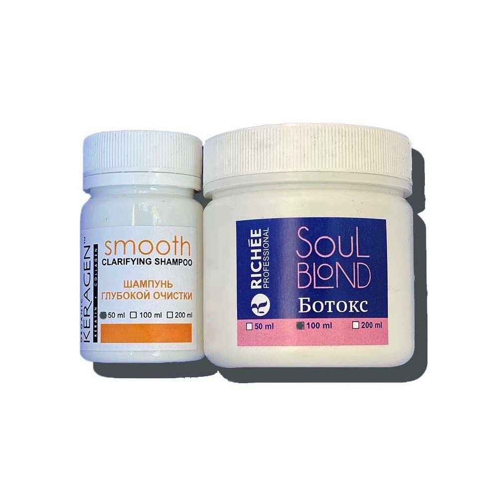 Набір ботекс для волосся Річі Richée Soul Blond 50/100 р