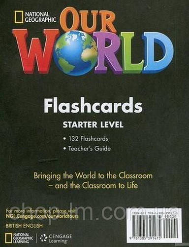 Our World Starter Flashcards / Флеш картки до курсу / National Geographic Learning