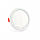 Панель LED врізна/універсальна (рухомі кліпси) LUSQ-UNI-18W 4000K коло (d 180) (рег.50-150) TM LUMANO, фото 3
