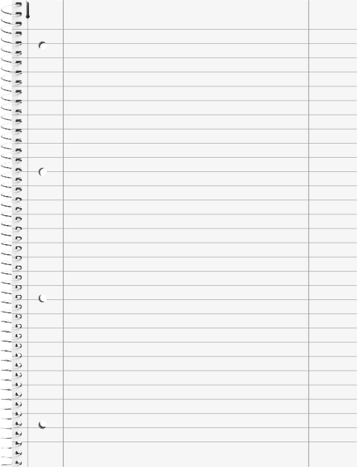 Зошит коледж-блок Brunnen А4 на спіралі у лінійку 80 аркушів 90 г/м2 чорний неон рожевий