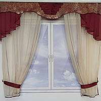 Фіранка на кухонне вікно No314