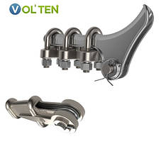 Натяжна арматура КС,НС, НАП,ТРАС, НАСУС, НБ, НЗ, НАС, ПК, НКК