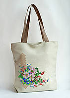 Сумка Пошита для вишивки Рожева шипшина