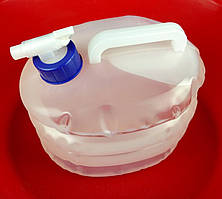 Канистра автомобильная с краником Складная 10 л