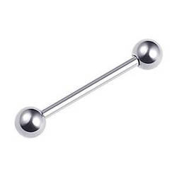 Штанга в язик із медичної сталі Spikes — різні кольори