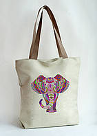 Сумка Пошита для вишивки Яскравий слон