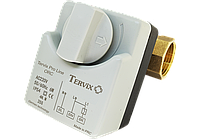 Клапан 2-ходовий кульовий нормально-відкритий 1 1/4" DN32 з електроприводом Tervix Pro Line ORC