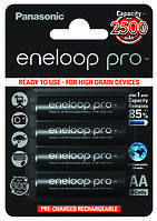 Аккумулятор Panasonic Eneloop Pro BK-3HCDE/4BE, AA/(HR6), 2500mAh, LSD Ni-MH, блистер 4шт