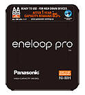 Акумулятор Panasonic Eneloop Pro BK-3HCDE/4LE, AA/(HR6), 2500mAh, LSD Ni-MH, Sliding Pack 4шт, фото 2