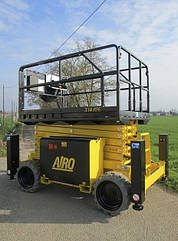 Електричний ножичний підйомник Airo X12 RTE (12М/450КГ)