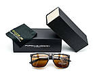 Сонцезахисні окуляри Porsche Design коричневі (polarized), фото 5