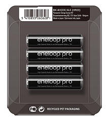 Акумулятор Panasonic Eneloop Pro BK-4HCDE/4LE, AAA/(HR03), 930mAh, LSD Ni-MH, Sliding Pack 4шт