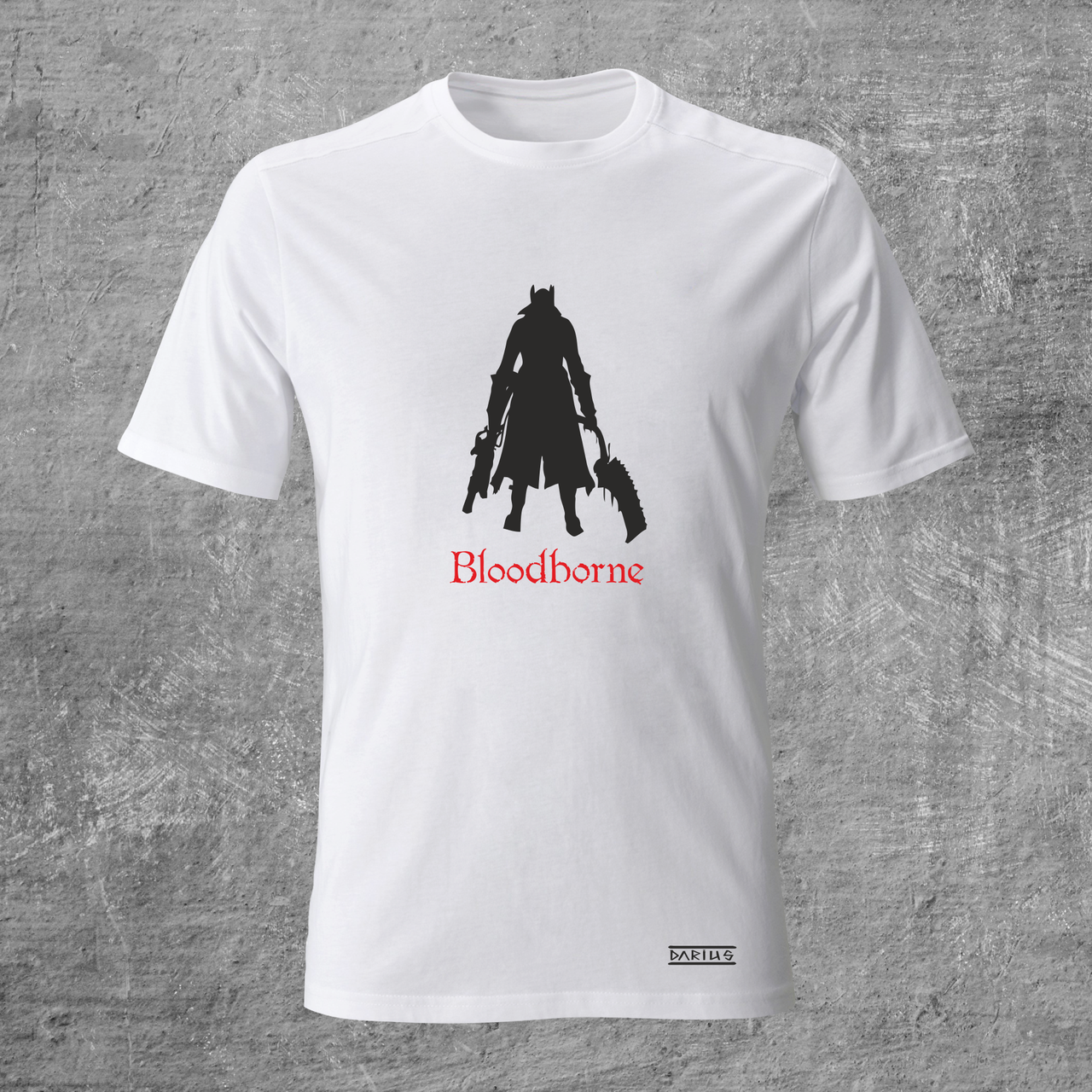Футболка Darius Bloodborne: The Old Hunter (Біла)