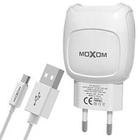 Зарядное устройство Moxom KH-69 2 USB 2.1A + кабель microUSB