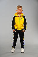 Детский спортивный костюм для мальчиков Endy Zebra Желтый (98-128 см) на весну осень лето