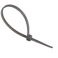 Стяжка кабельна (хомут) сіра 4х300 (3,6х300 мм) (100 шт.)